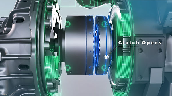 e-Motion clutch opens